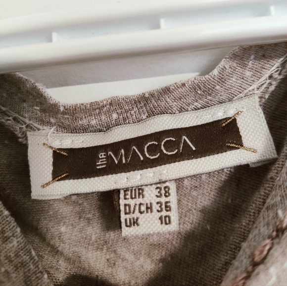 Women's Tunic Top Mini Dress Butterfly Sequin Detail Y2K Asymmetrical Size EU 38 - Picture 4 of 6